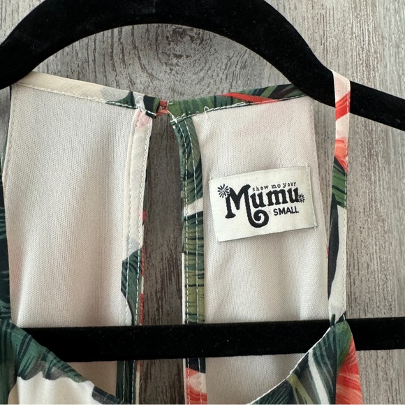 Show Me Your Mumu Gomez Halter Mini Dress in Paradise Found - Picture 5 of 8